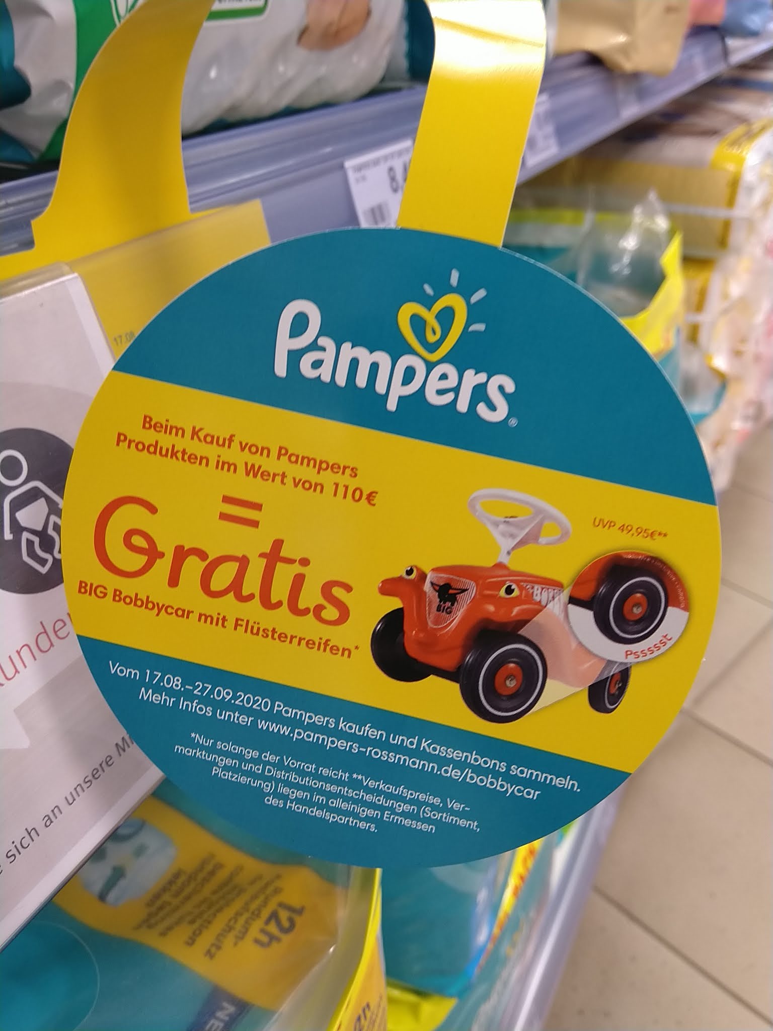 emag pampers care 4