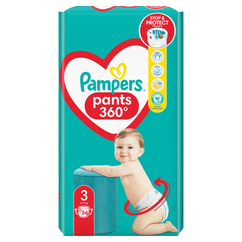 pampers pants 52 sztuki 4