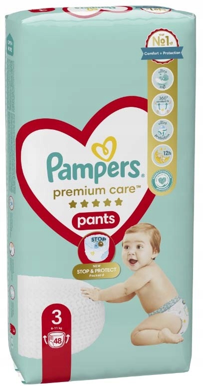 pieluchy pampers 2 144 sztuki