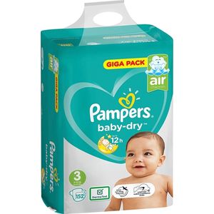 pampers na dziecku