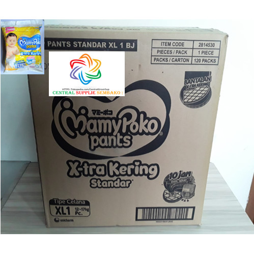 pampers pieluchy vp extra large 6 30szt