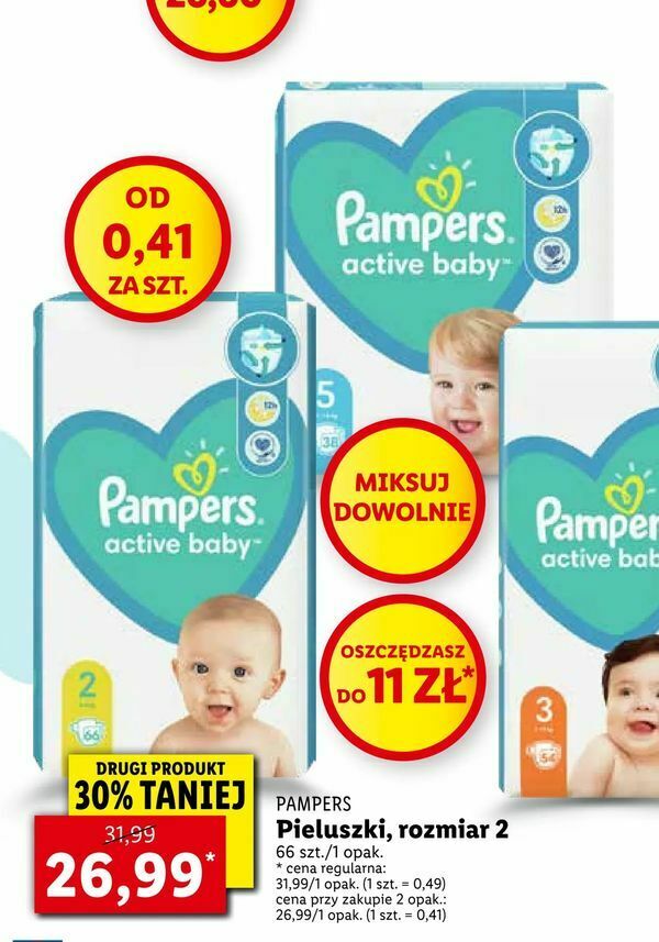 tesco pampersy pieluchomajtki 5