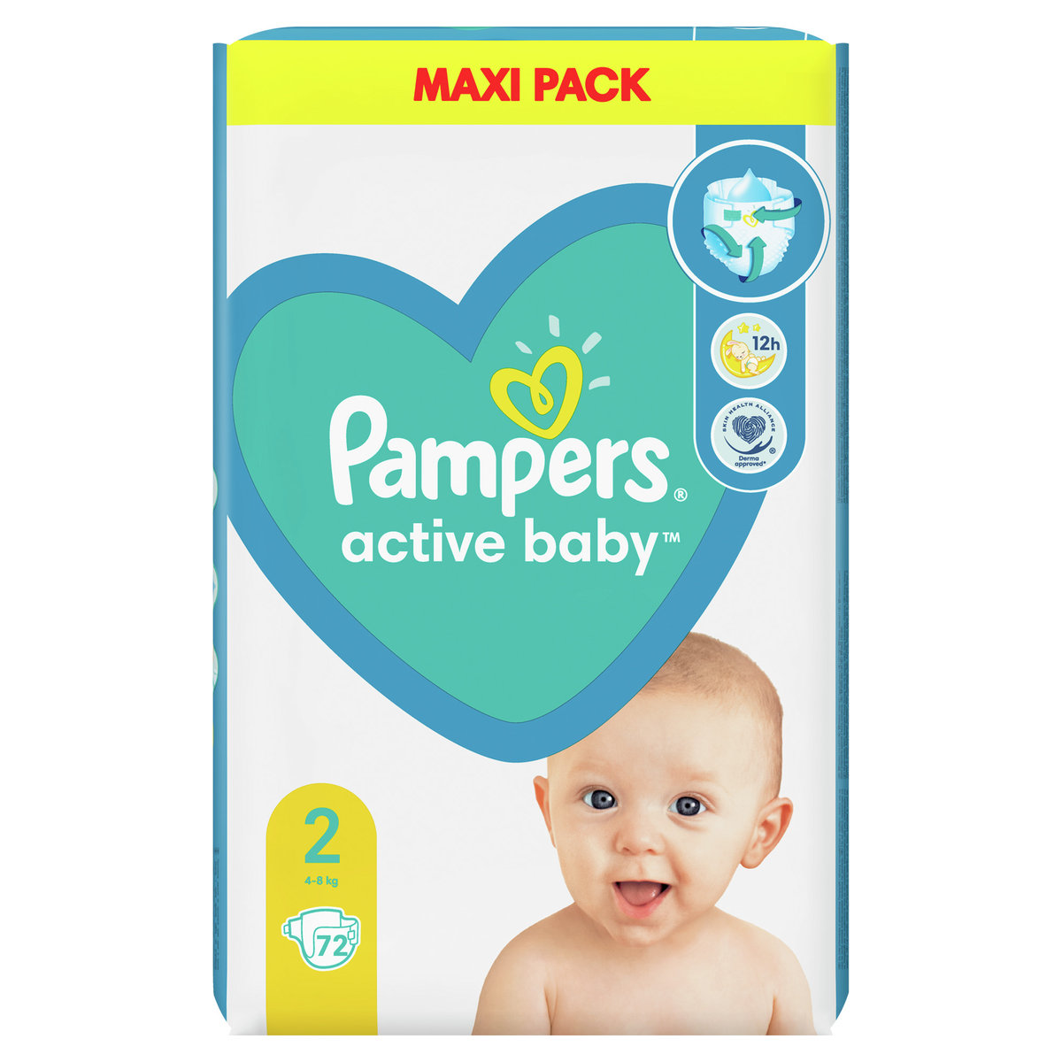 pampers new baby-dry 2 mini 3-6 kg