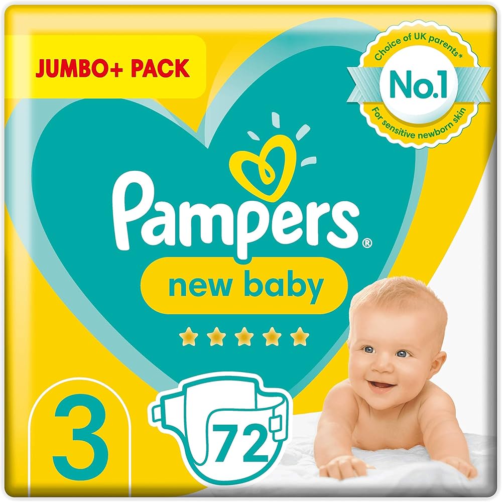 pieluchy pampers new baby dry 1