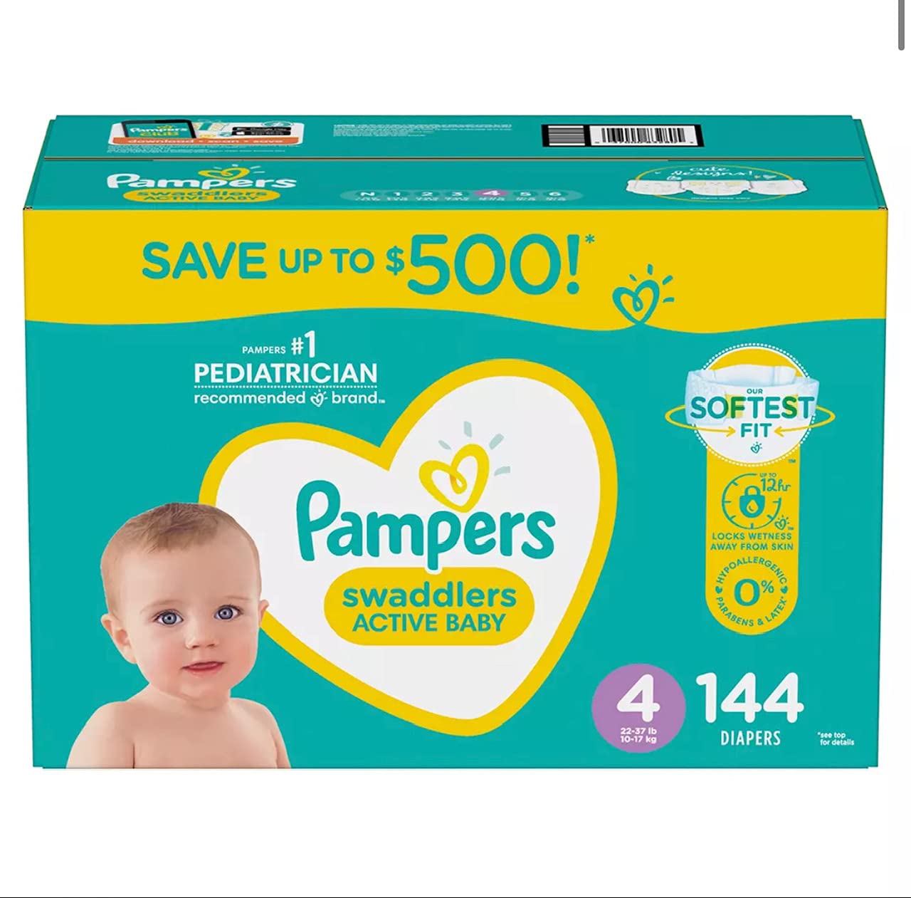 pampers new baby dry 3 na noc