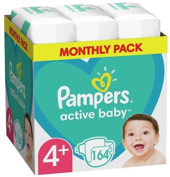 pampers active baby 2 62 szt