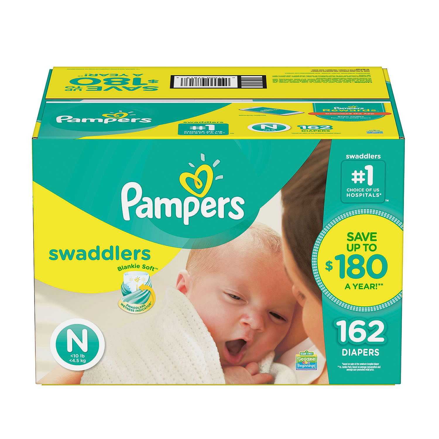 pieluchy 0 pampers