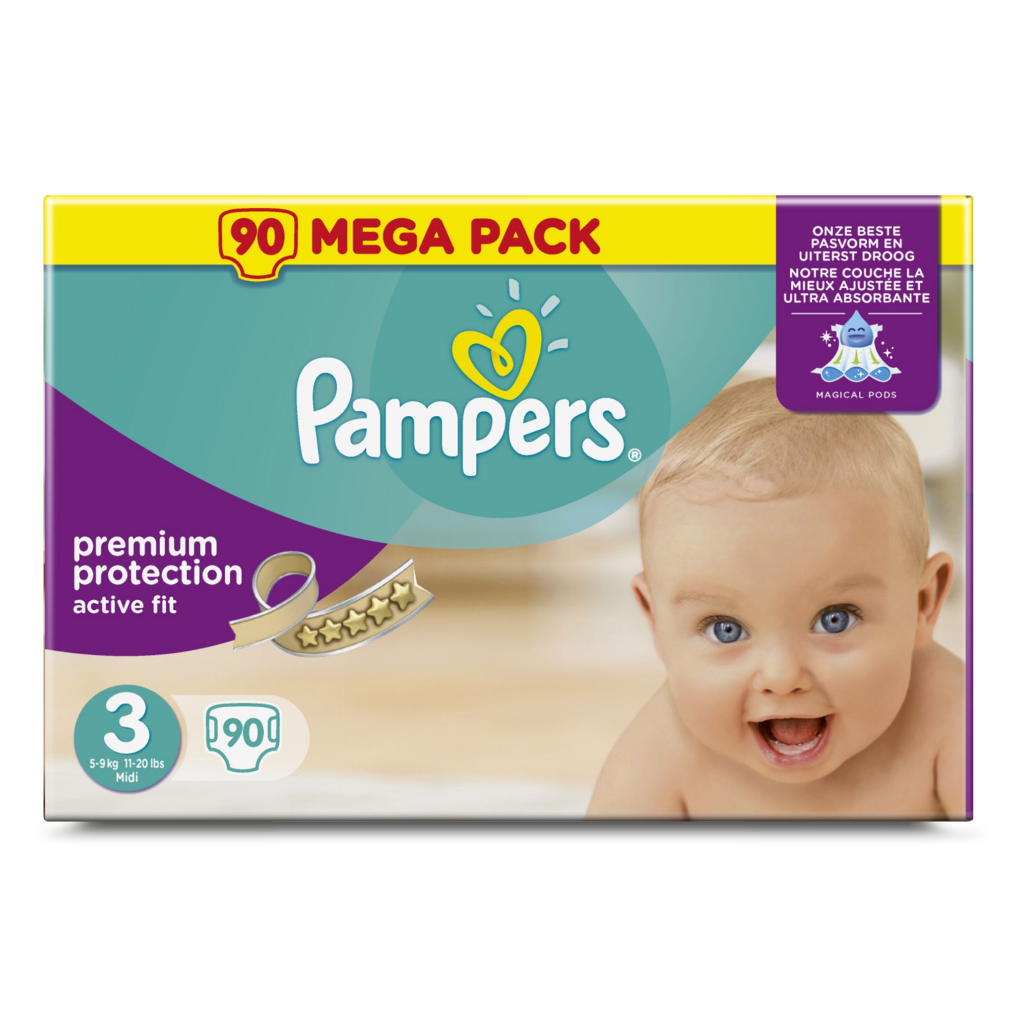 pampers new baby dry 2 giant pack