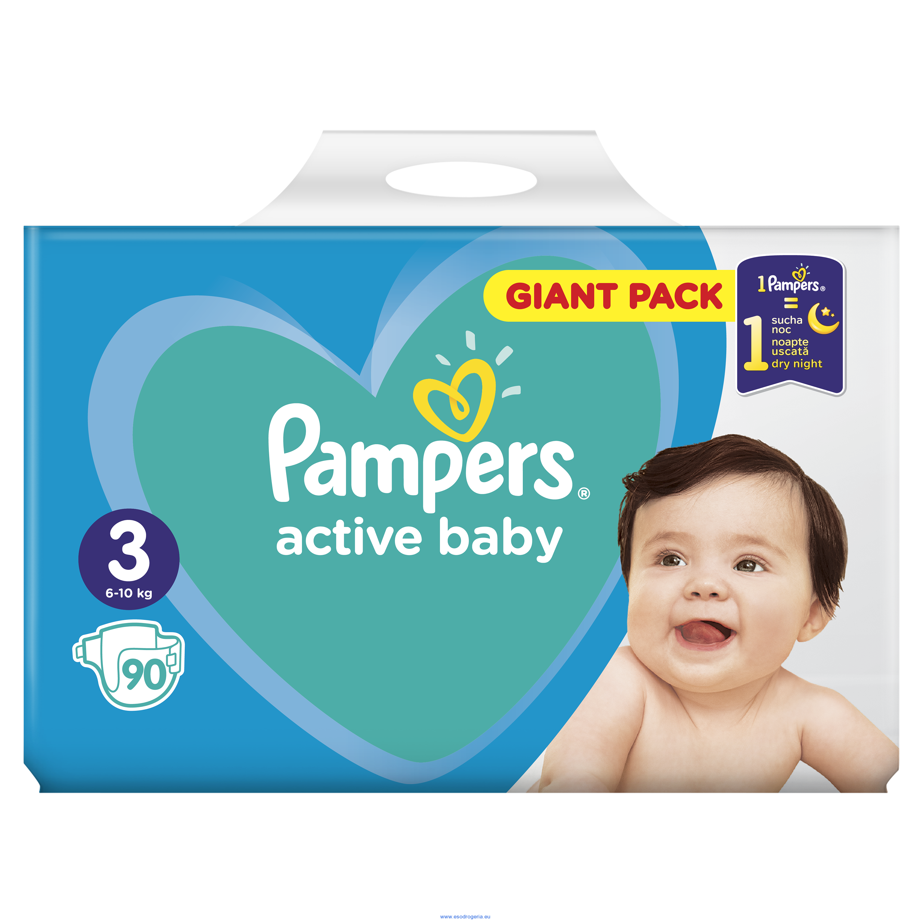 pampers mega pack biedronka