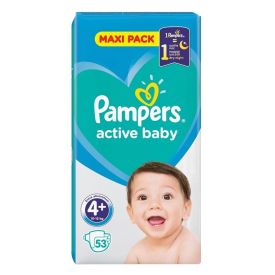 pampers dziecko wielkości owoca