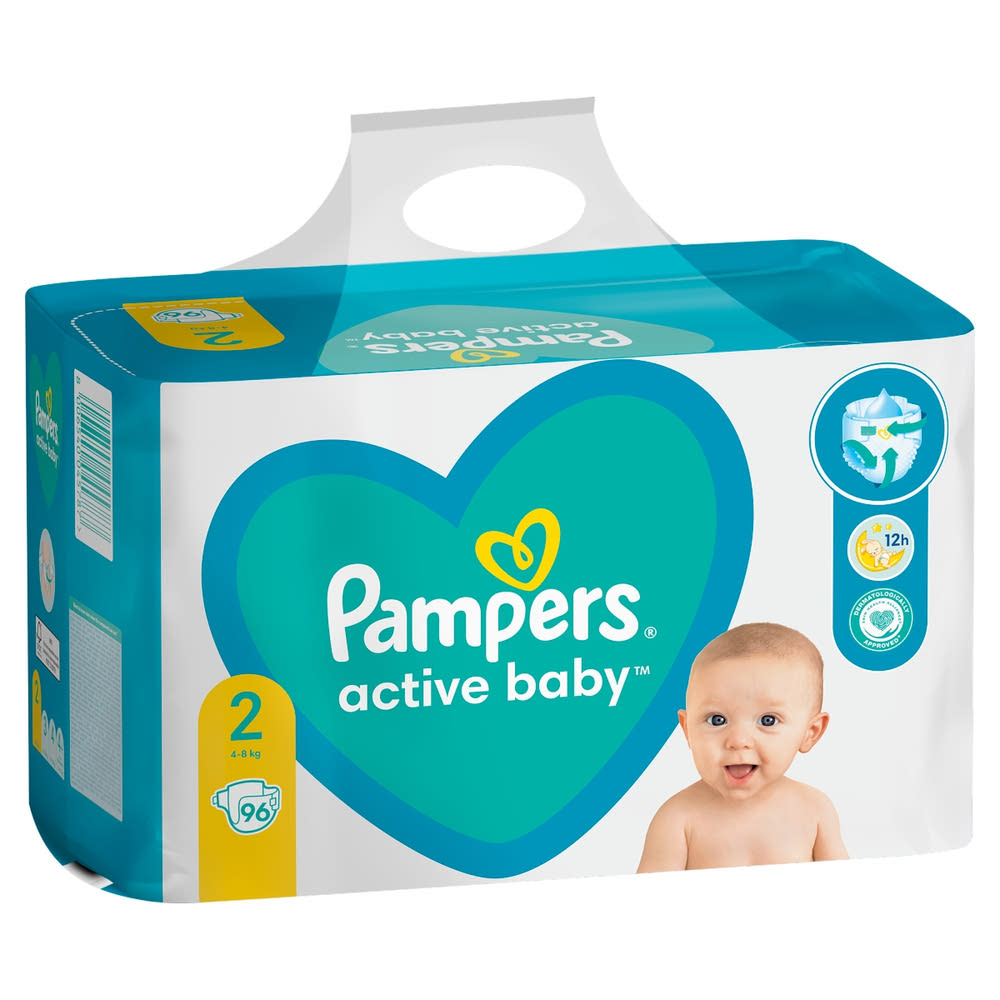 pampersy 2 pampers 50 sztuk