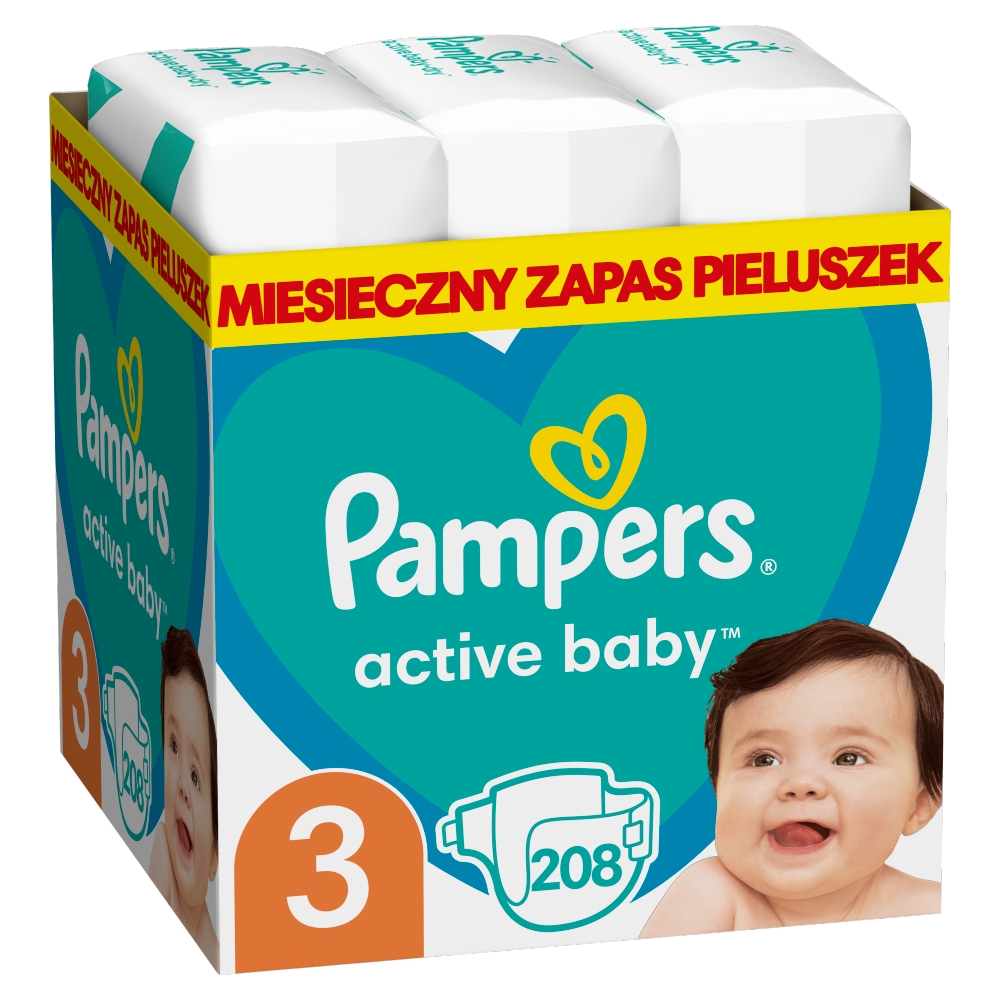 pampers new baby pieluchy jednorazowe rozmiar 3 midi 6-10 kg