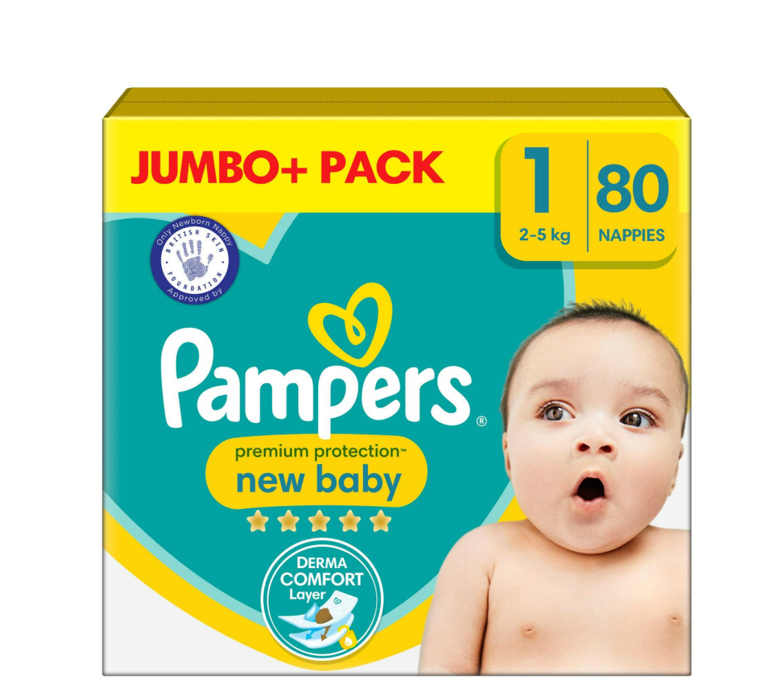 pampers new baby pieluchy 1 newborn 43 sztuki