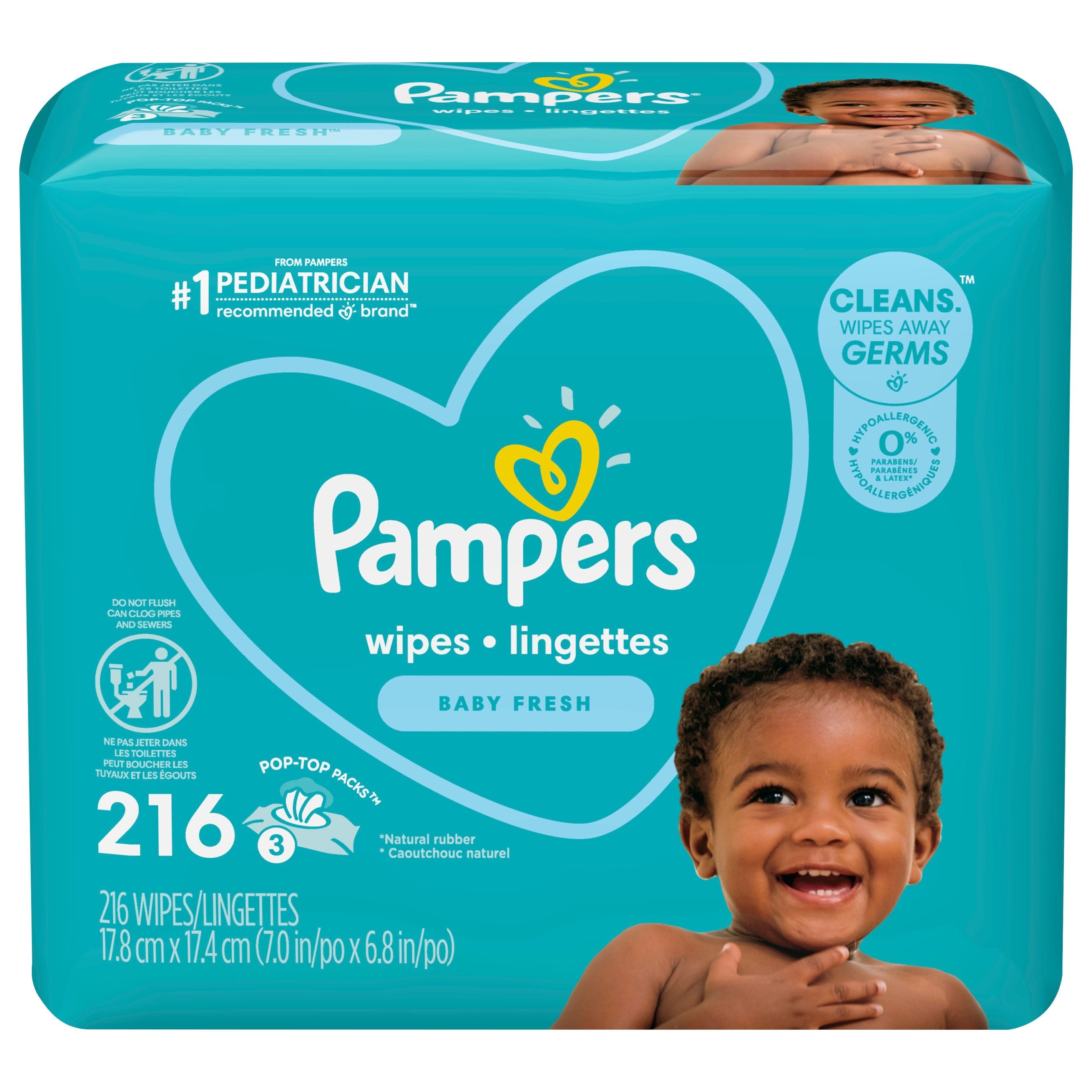 pampers chusteczki nawilżone