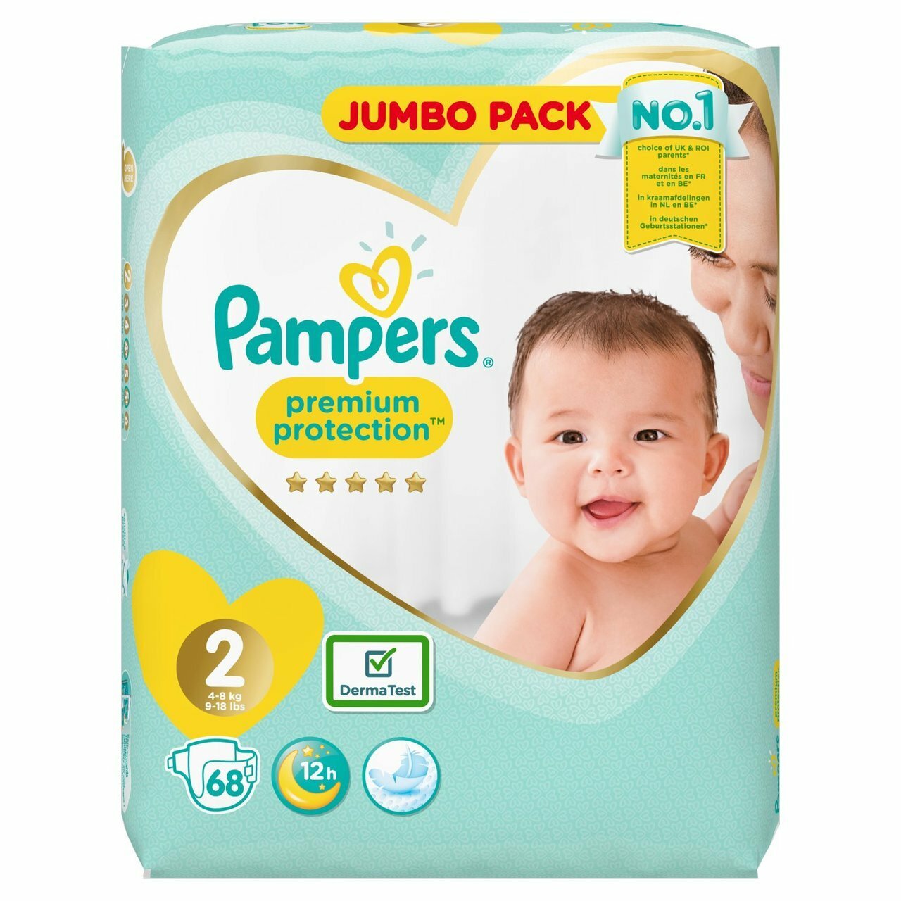 pampersy 3 pieluchy promocja