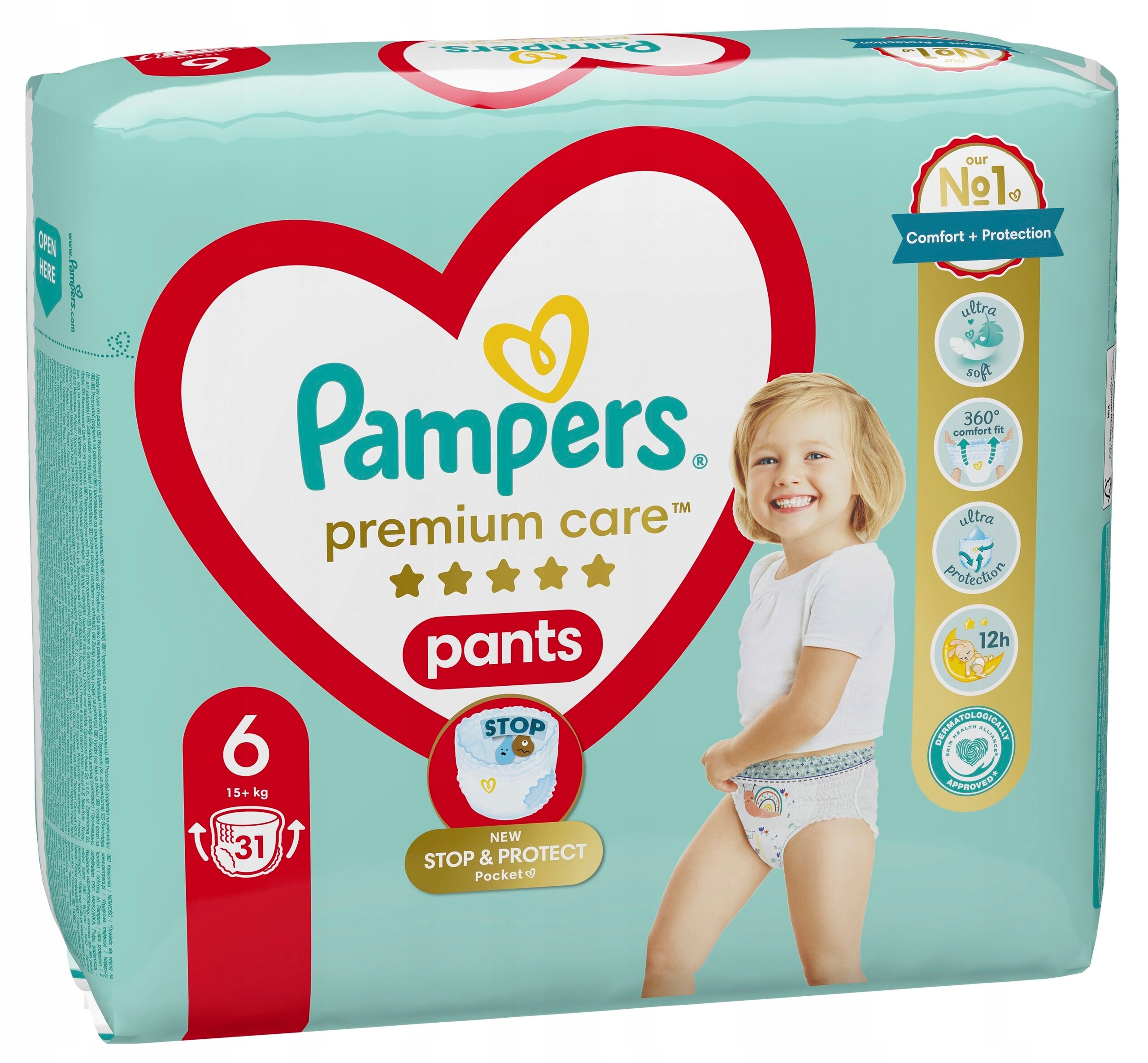 pampers tabela rozmiarów