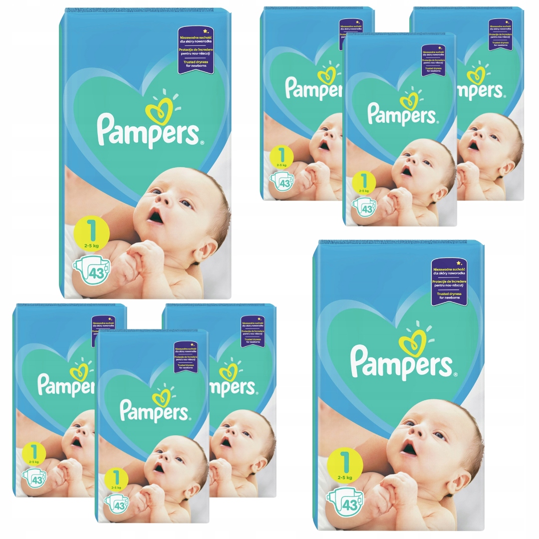 pampers premium care new born 78 ceneo