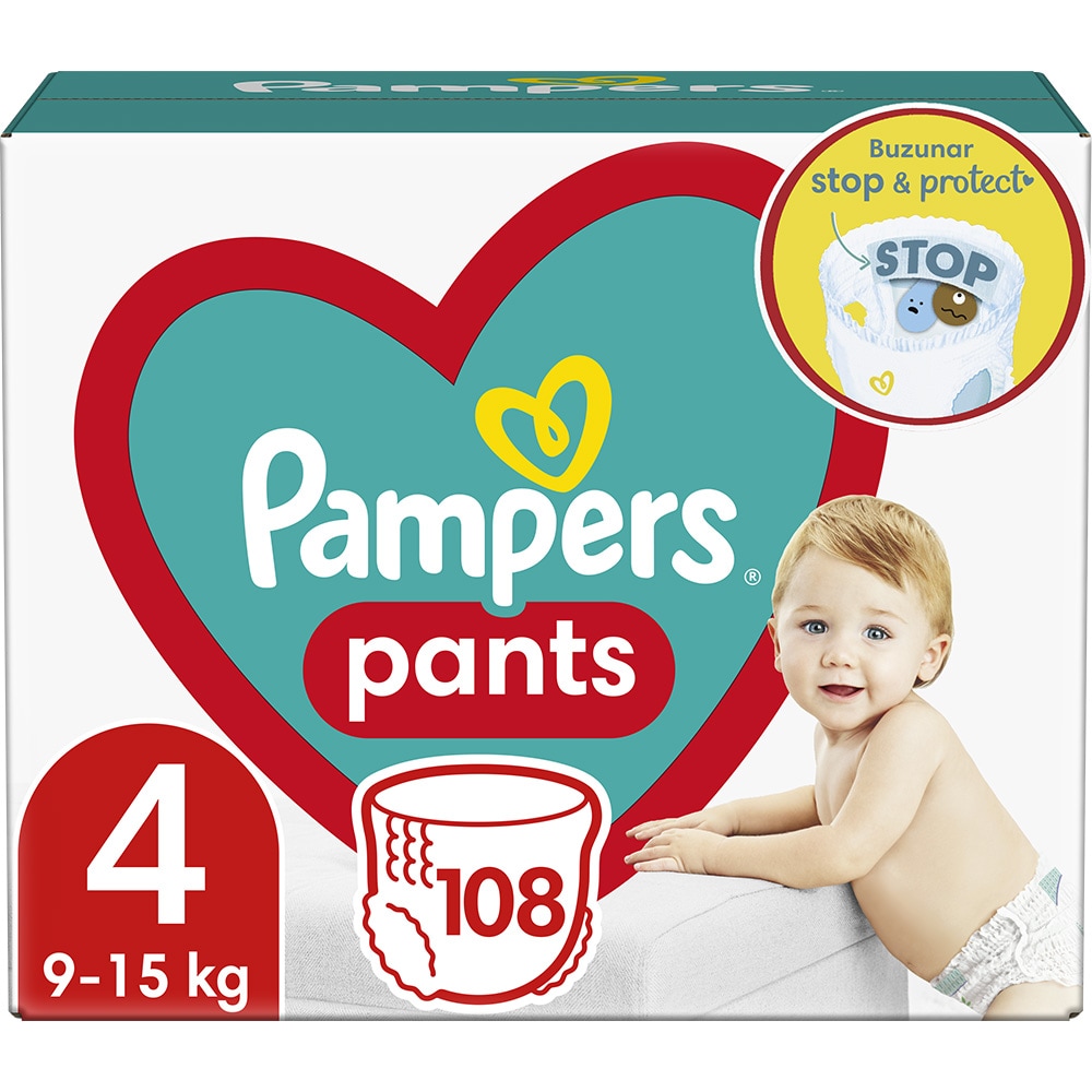 pampers 6 pants tabela