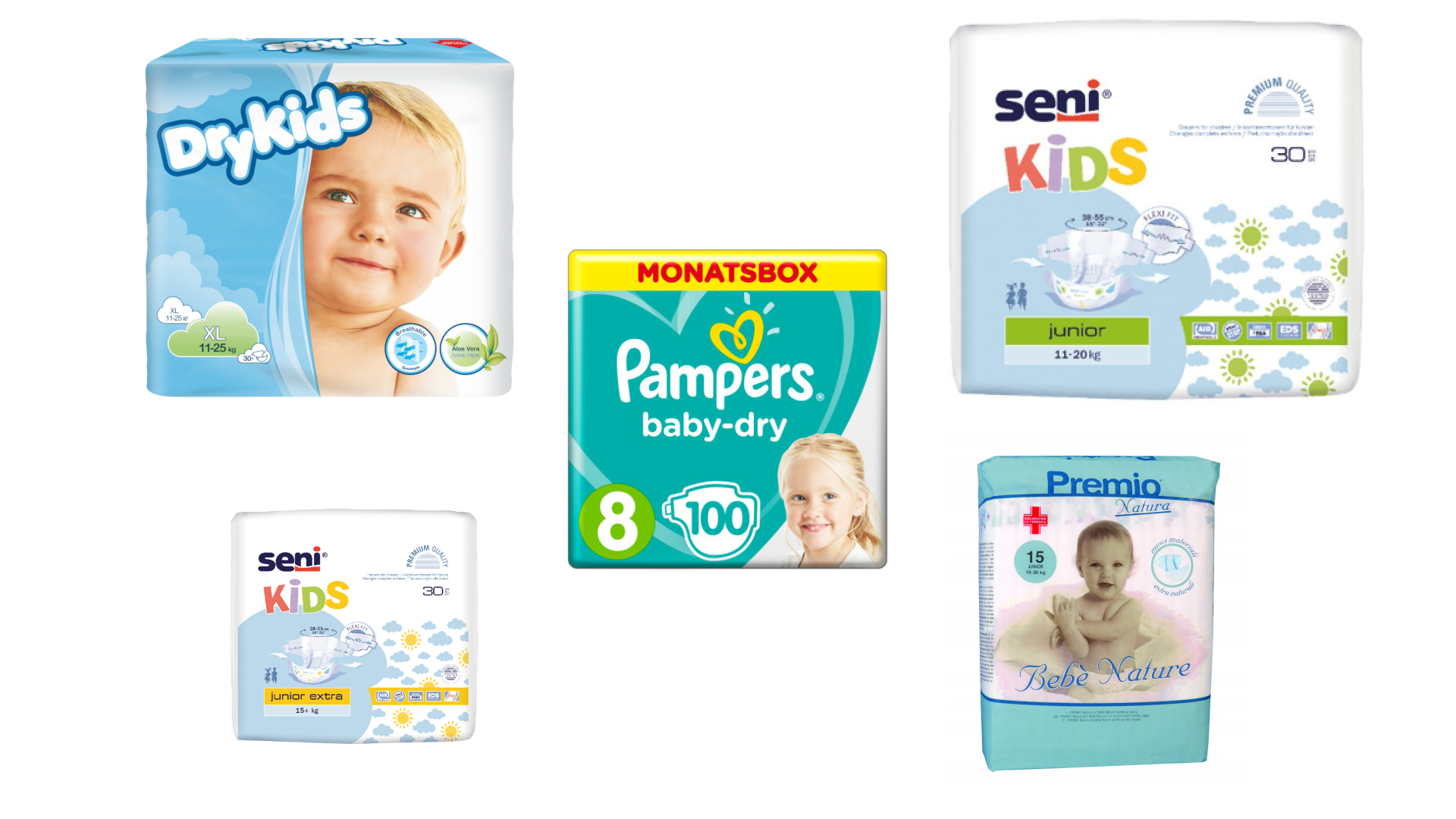 pampers mega paka 1