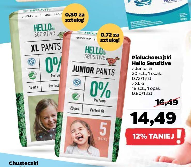 przedstawiciel handlowy pampers