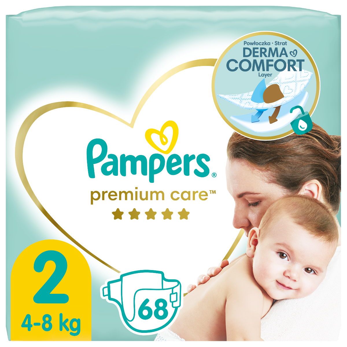 pampers premium care 1 78 cena