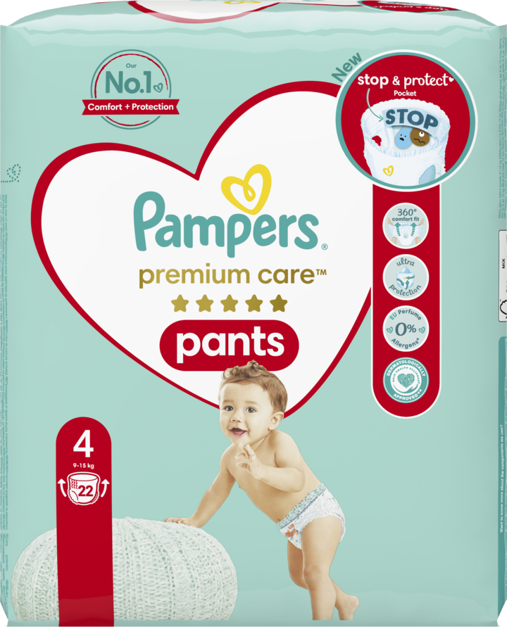 подгузники-трусики pampers pants размер 5 junior 12-17 кг 48 шт