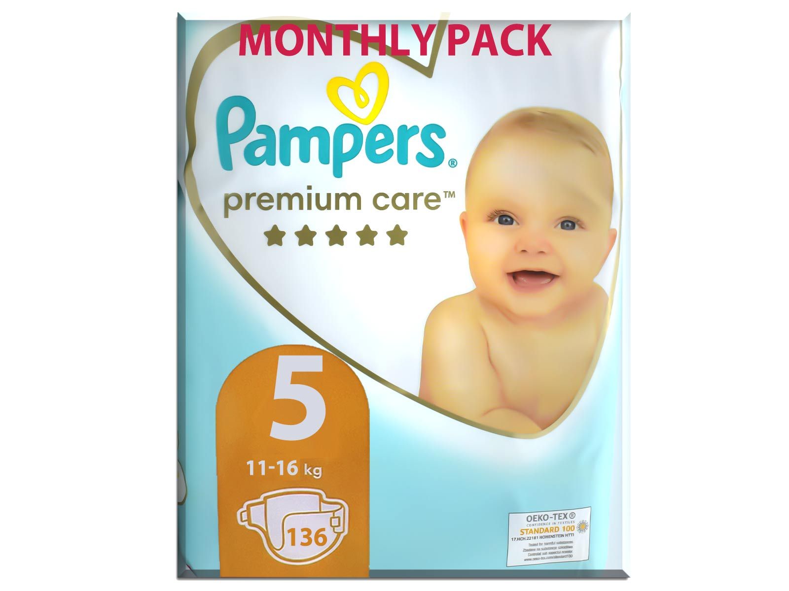 pieluch pampers 4 132 szt