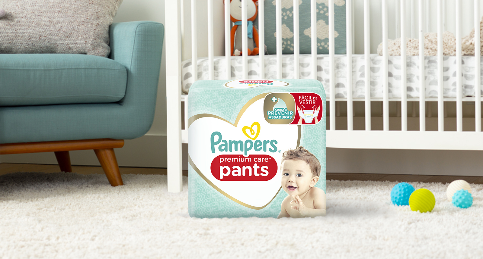 pampers premium care 1 duze opakowanie