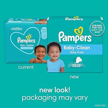 pampers chusteczki w pudełku