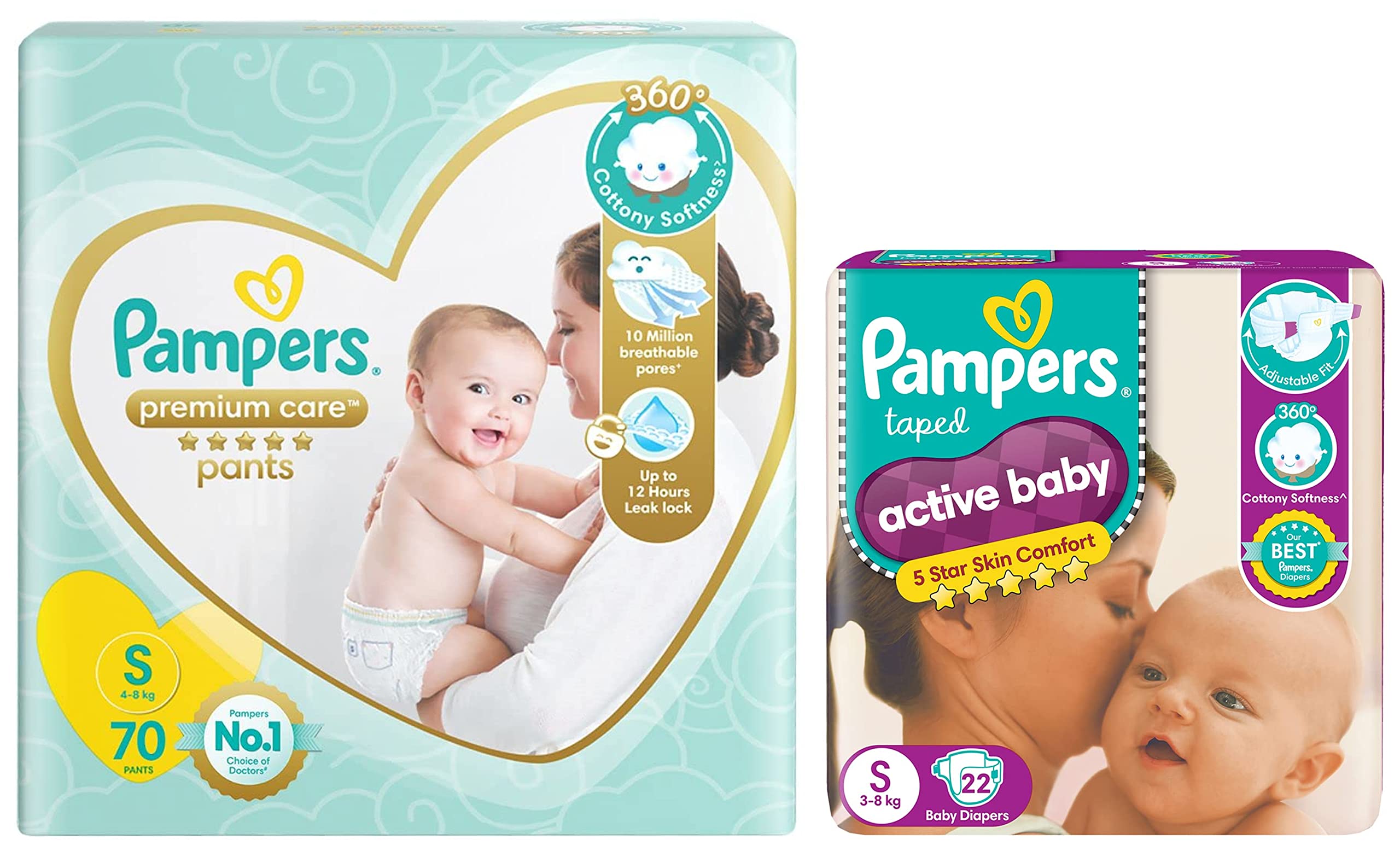 pampers 3 208 szt