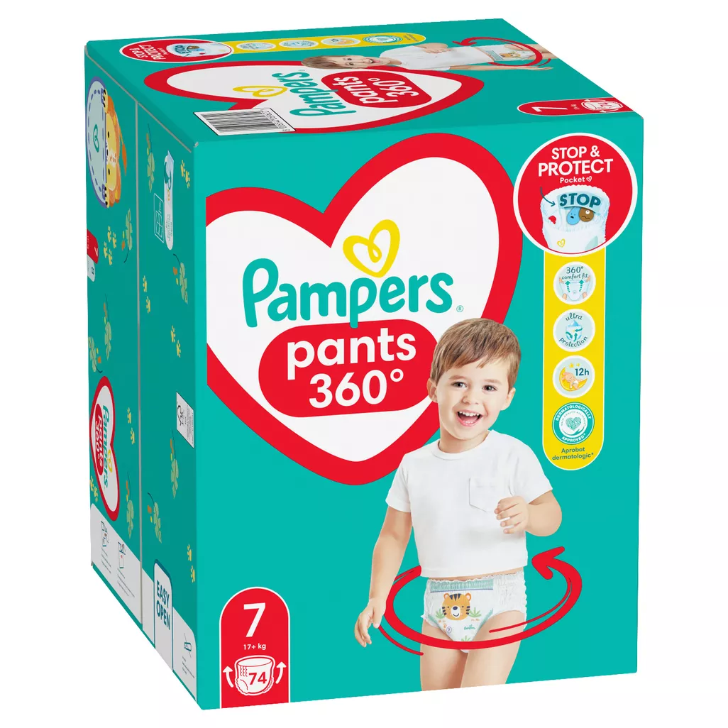 pieluchomajtki pampers pants 4