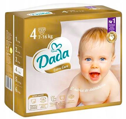 dada extra care pieluchy