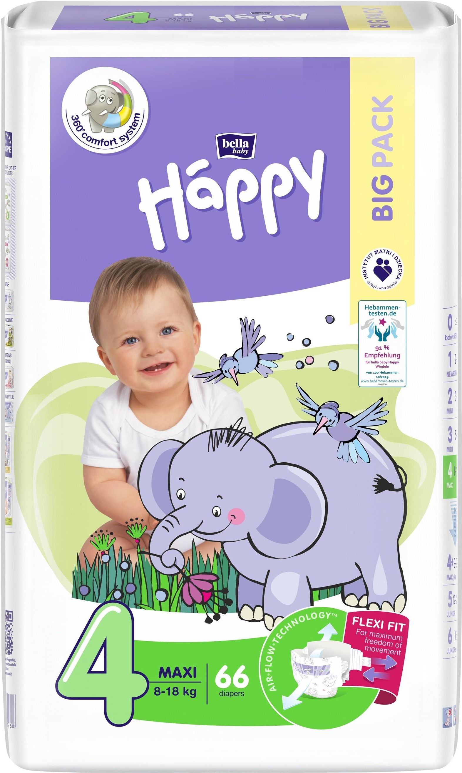 active fit pampers 5