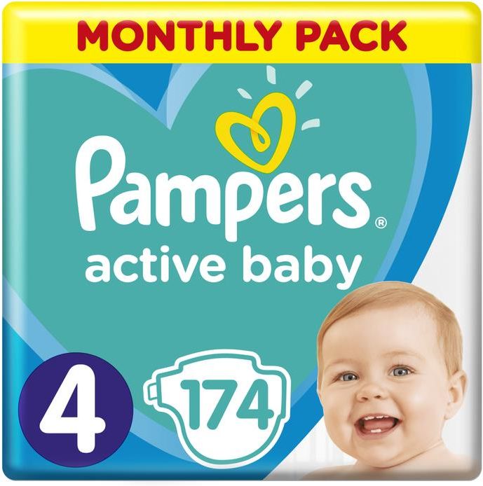 pampers fresh clean 64