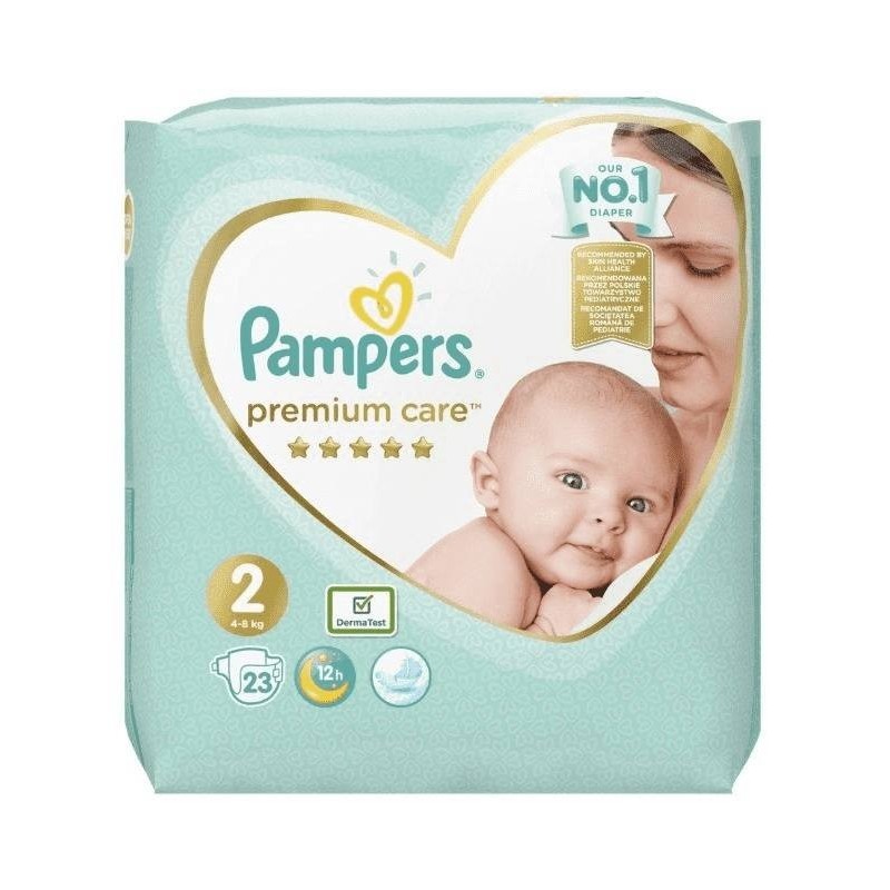 pampers premium care pieluchy rozmiar 1 newborn 2-5kg 78 sztuk