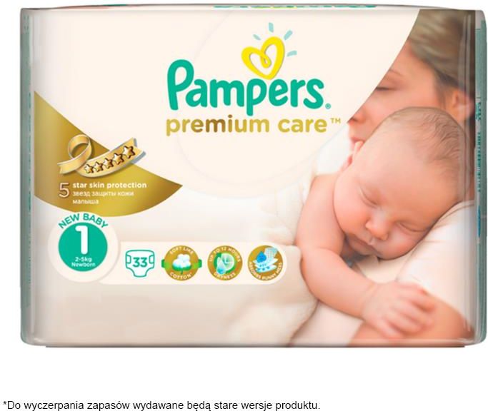 pampers pieluchomajtki duże