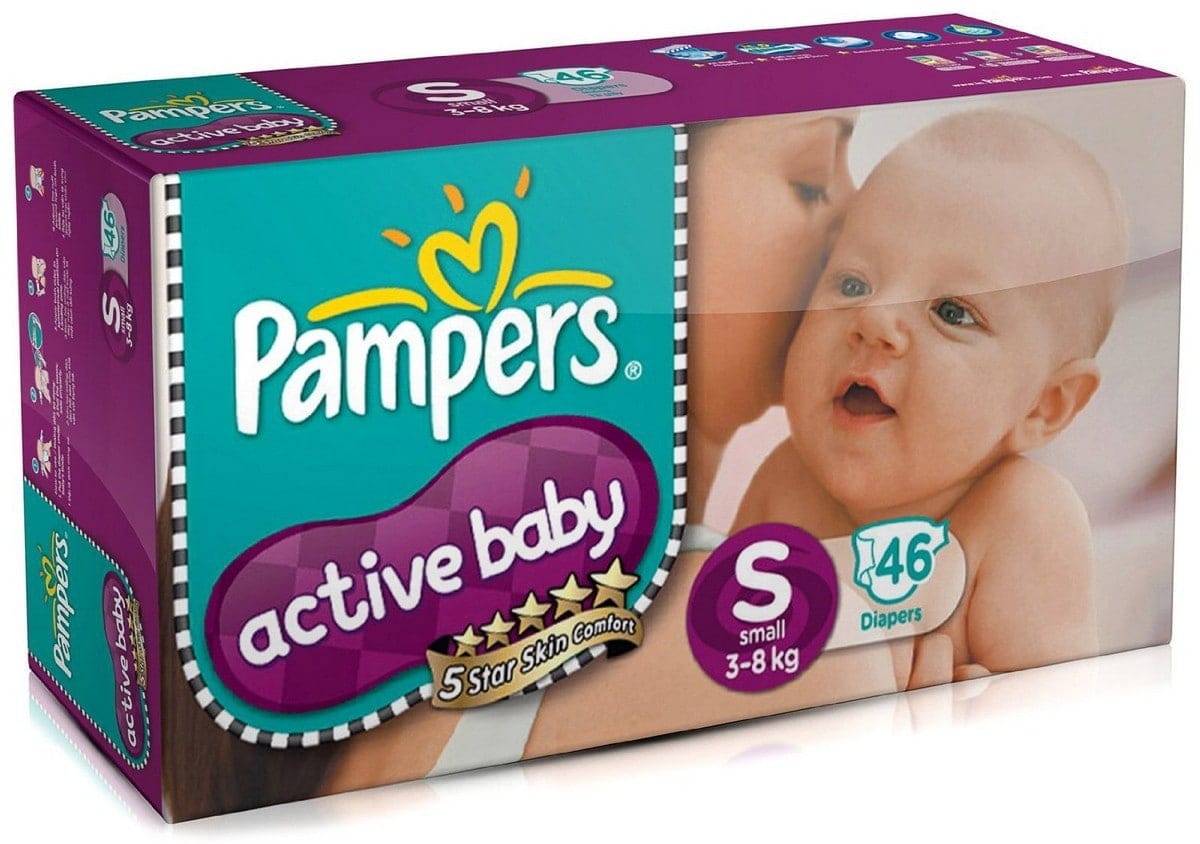 pampers active baby 6 48szt